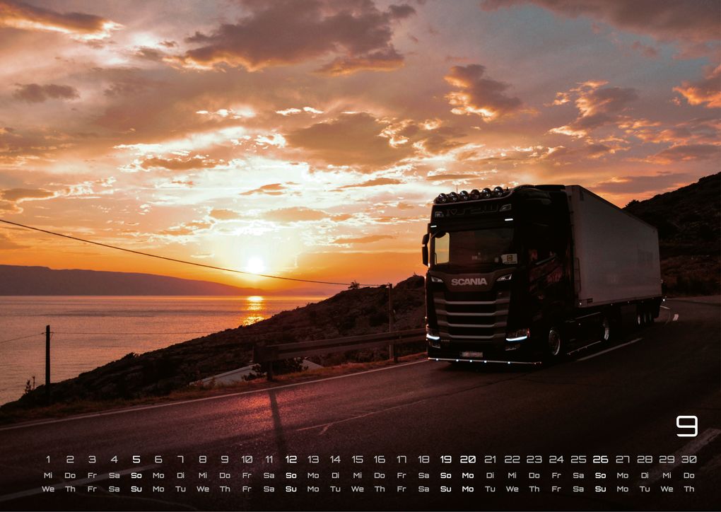 Weitere Ansicht: Trucks - Könige der Straße - LKW - 2027 - Kalender DIN A3