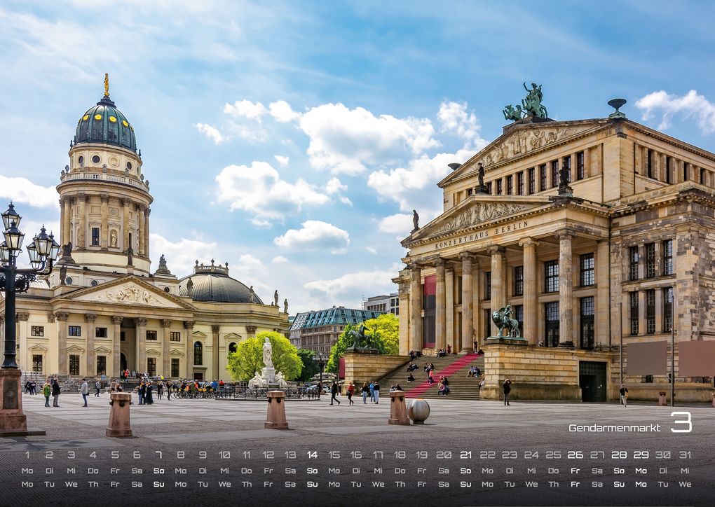 Weitere Ansicht: Berlin - Zwischen Spree und Skyline - 2027 - Kalender DIN A3