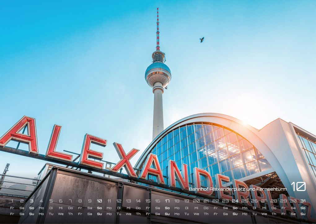 Weitere Ansicht: Berlin - Zwischen Spree und Skyline - 2027 - Kalender DIN A3