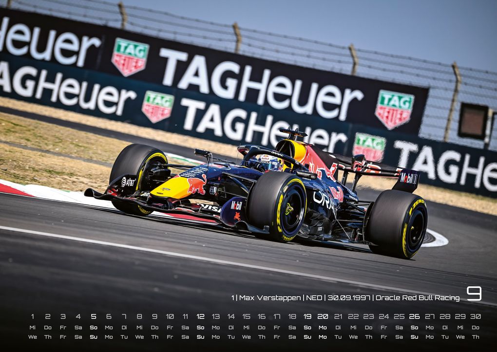 Weitere Ansicht: Formel 1 - Grand Prix - 2027 - F1 Kalender DIN A2