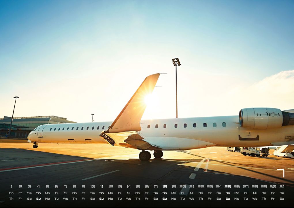Weitere Ansicht: Planes - Über den Wolken - Flugzeuge - 2027 - Kalender DIN A3