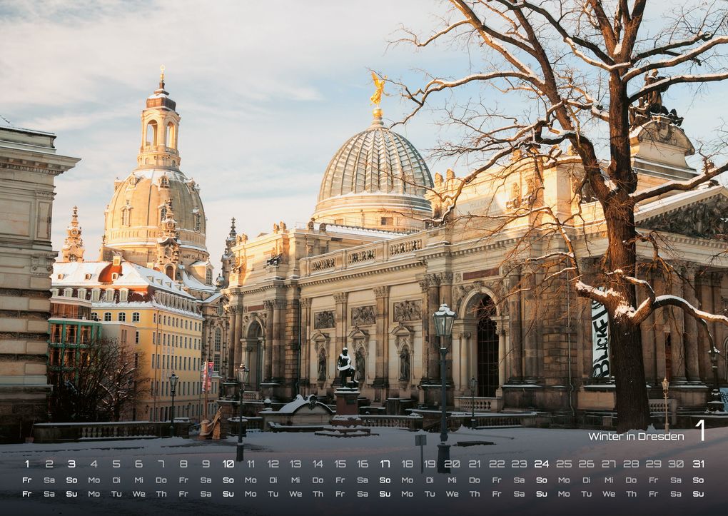Weitere Ansicht: Dresden - magisches Elbflorenz - 2027 - Kalender DIN A2