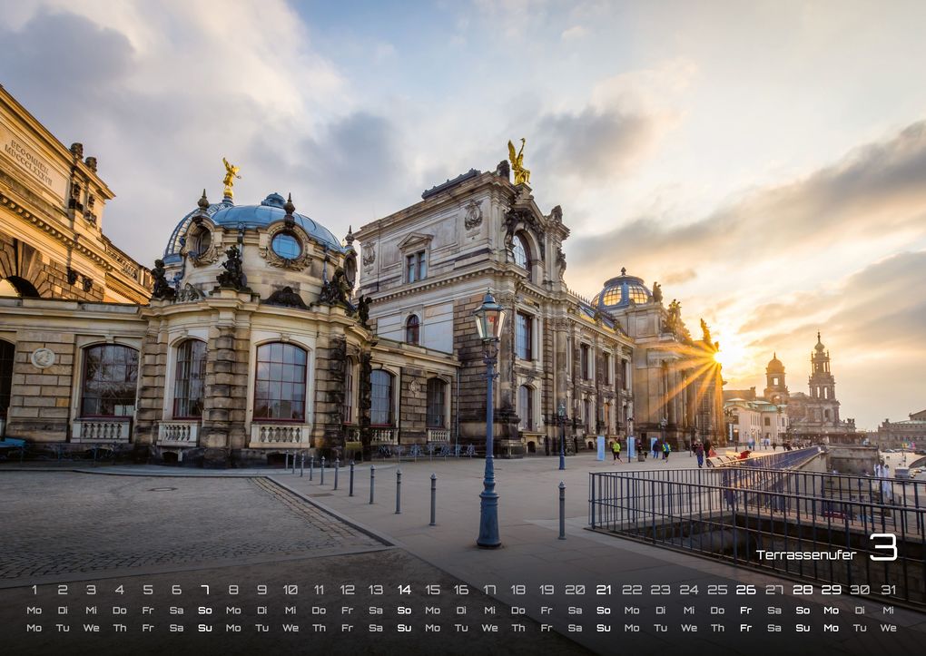 Weitere Ansicht: Dresden - magisches Elbflorenz - 2027 - Kalender DIN A2
