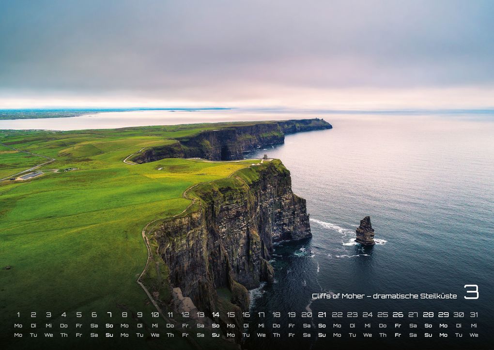 Weitere Ansicht: Irland - Die grüne Insel - 2027 - Kalender DIN A2