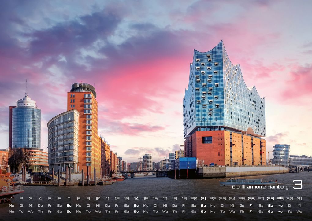 Weitere Ansicht: Deutschland - eine Reise zu bezaubernden Landschaften und Sehenswürdigkeiten - 2027 - Kalender DIN A2