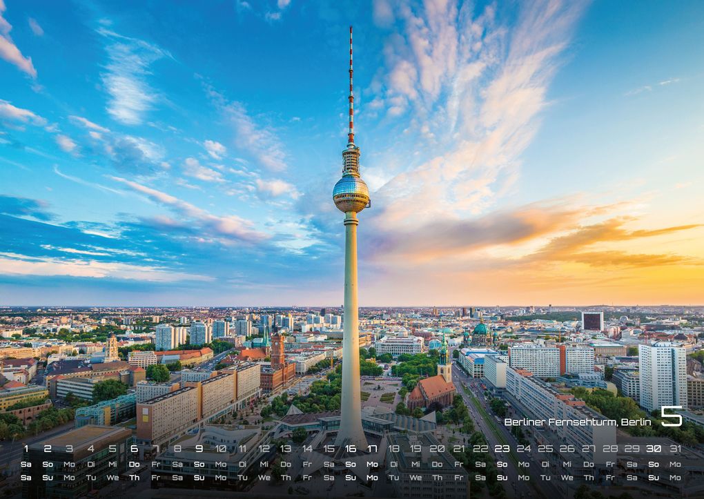 Weitere Ansicht: Deutschland - eine Reise zu bezaubernden Landschaften und Sehenswürdigkeiten - 2027 - Kalender DIN A2