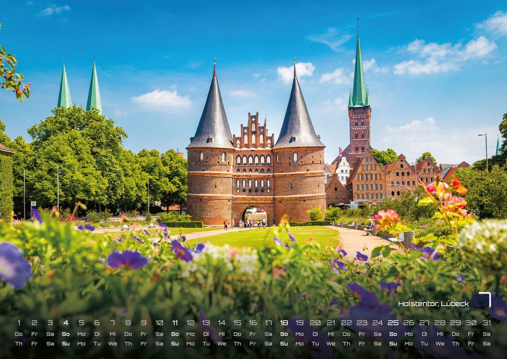 Weitere Ansicht: Deutschland - eine Reise zu bezaubernden Landschaften und Sehenswürdigkeiten - 2027 - Kalender DIN A2