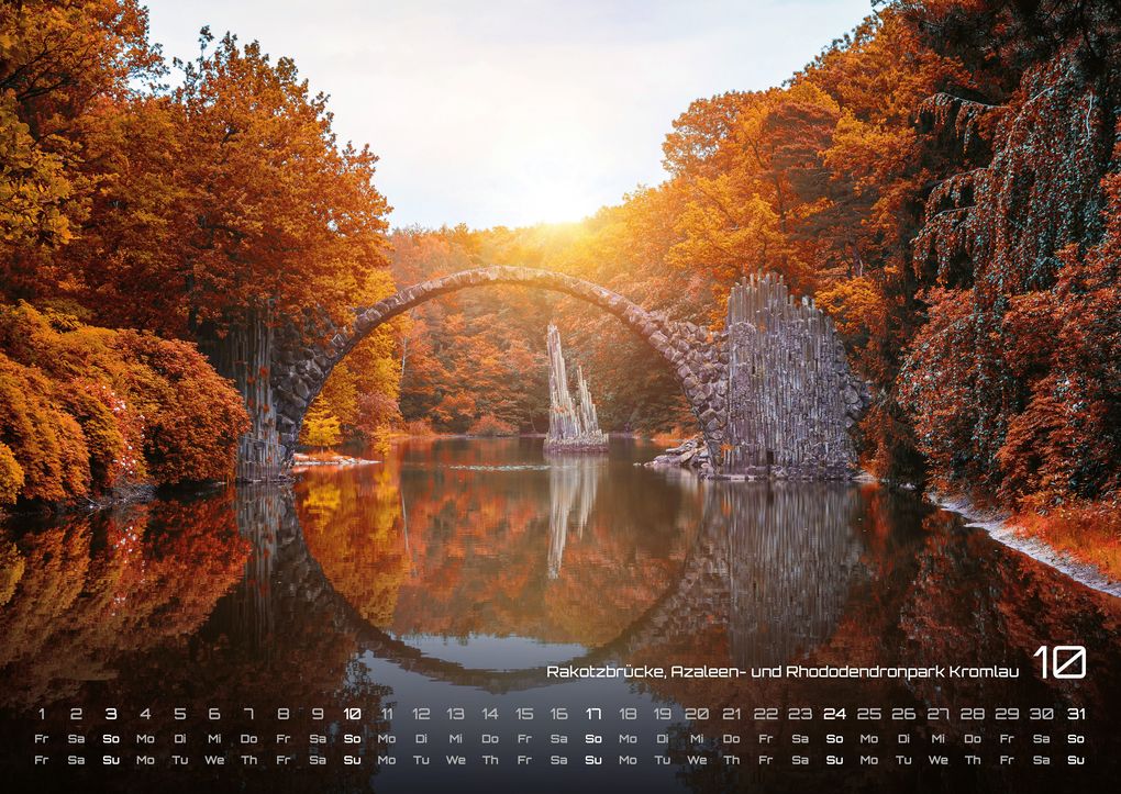 Weitere Ansicht: Deutschland - eine Reise zu bezaubernden Landschaften und Sehenswürdigkeiten - 2027 - Kalender DIN A2