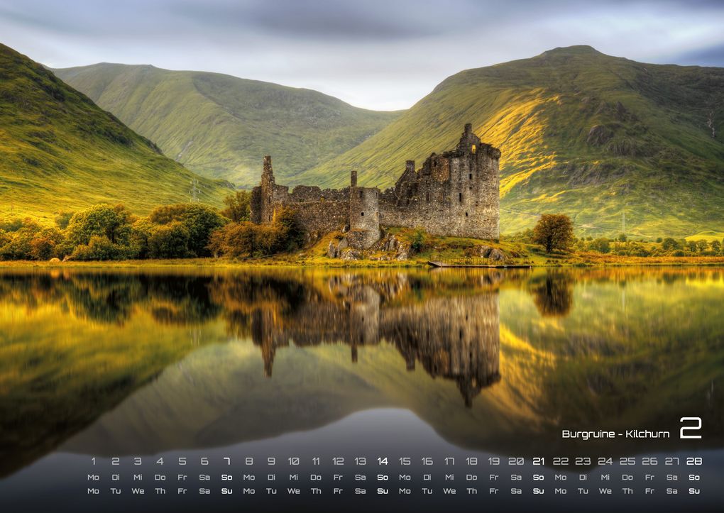 Weitere Ansicht: Schottland - Mystik der Highlands - 2027 - Kalender DIN A2