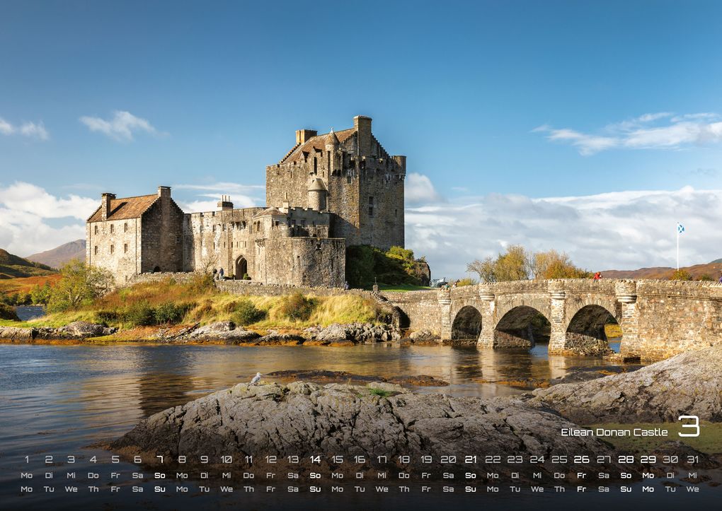 Weitere Ansicht: Schottland - Mystik der Highlands - 2027 - Kalender DIN A2