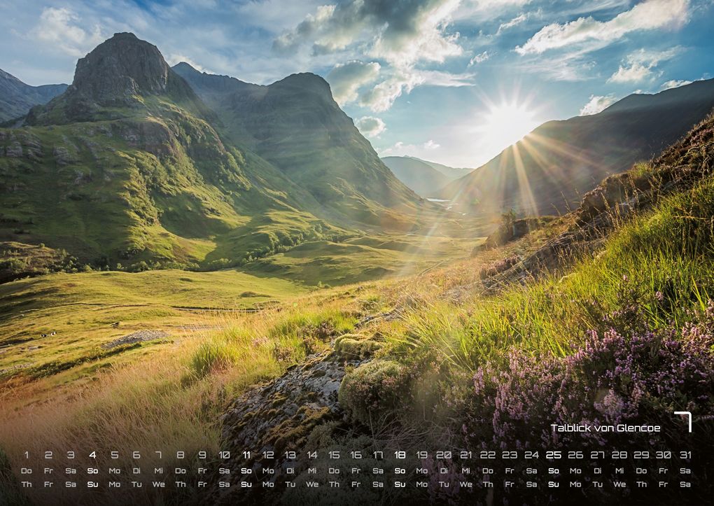 Weitere Ansicht: Schottland - Mystik der Highlands - 2027 - Kalender DIN A2