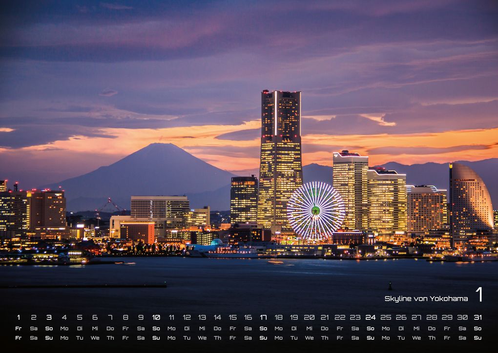 Weitere Ansicht: Japan - Im Land der aufgehenden Sonne - 2027 - Kalender DIN A2