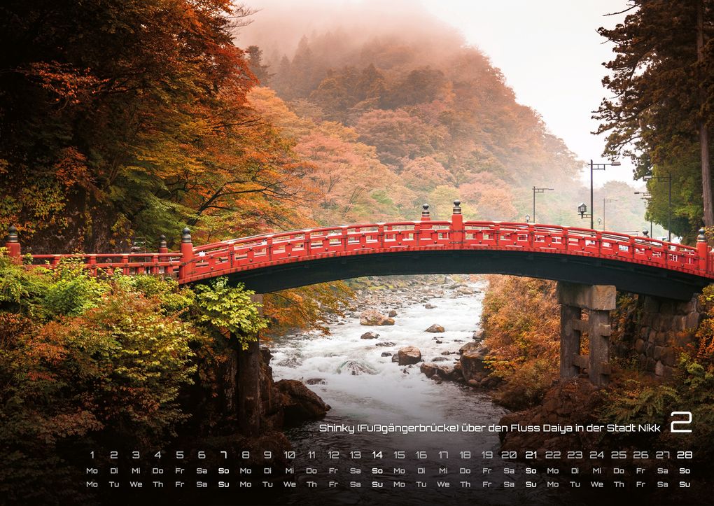 Weitere Ansicht: Japan - Im Land der aufgehenden Sonne - 2027 - Kalender DIN A2