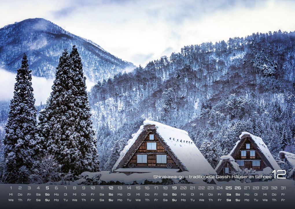 Weitere Ansicht: Japan - Im Land der aufgehenden Sonne - 2027 - Kalender DIN A2
