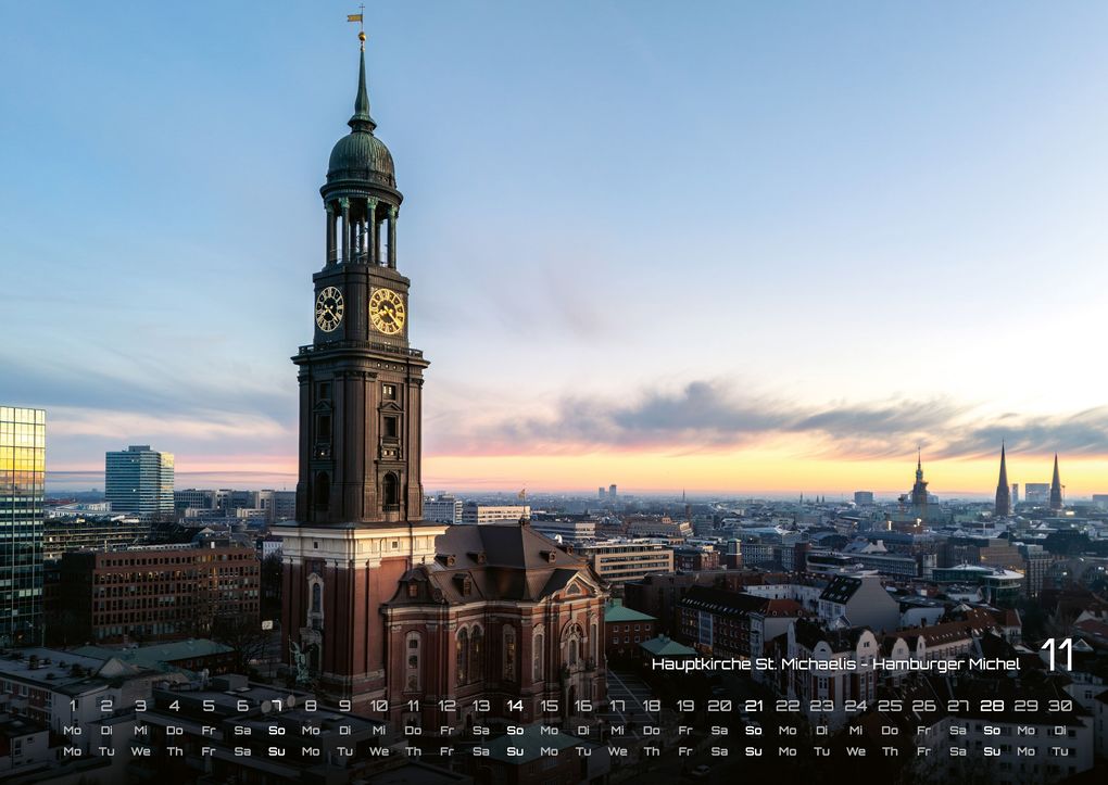 Weitere Ansicht: Hamburg - Zwischen Speicherstadt und Alster - 2027 - Kalender DIN A2