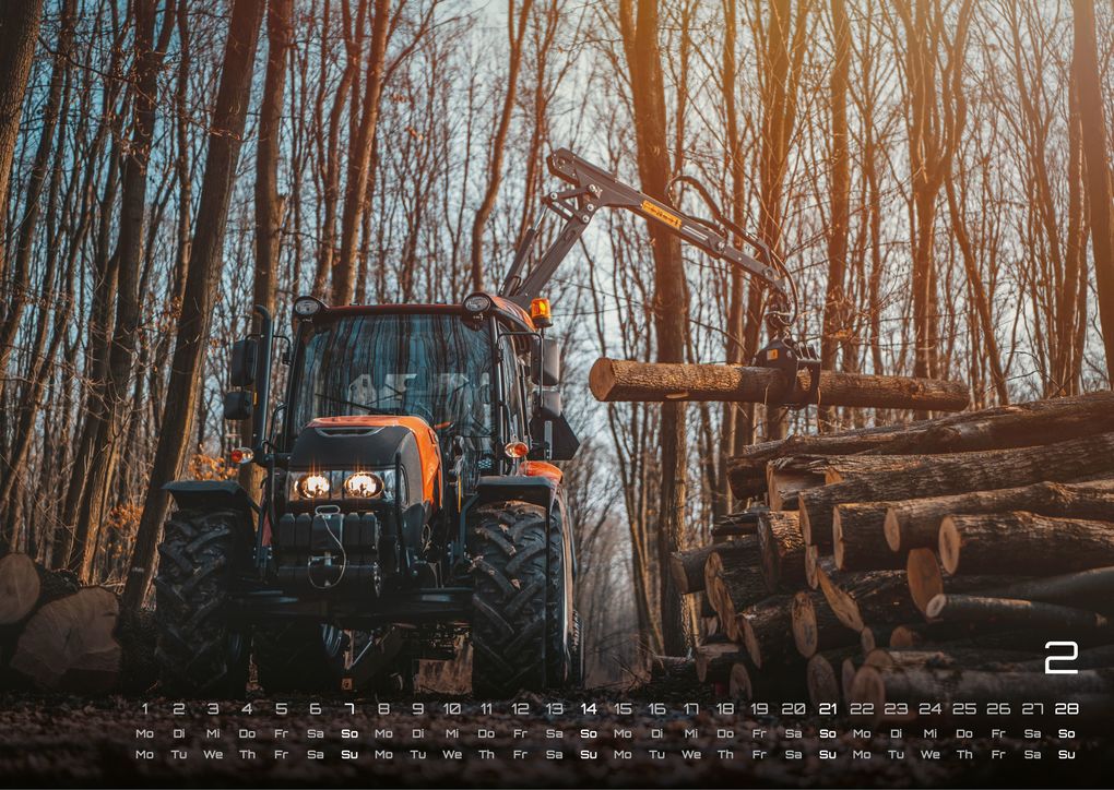 Weitere Ansicht: Landmaschinen - Traktor - 2027 - Kalender DIN A3
