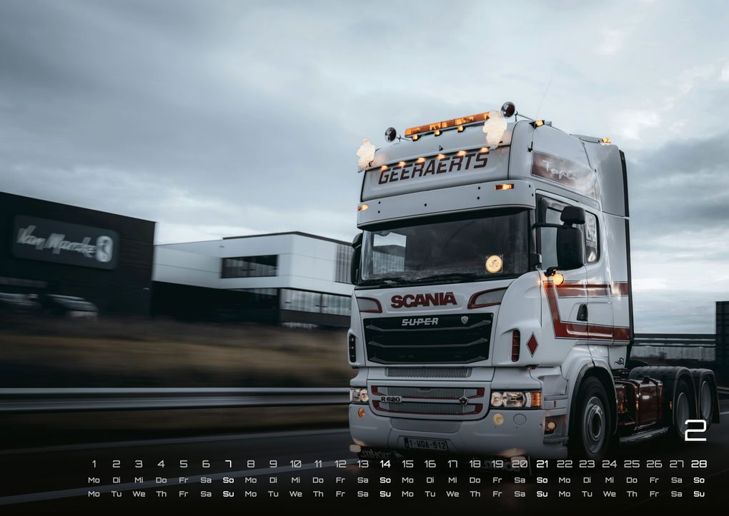 Weitere Ansicht: Trucks - Könige der Straße - LKW - 2027 - Kalender DIN A2