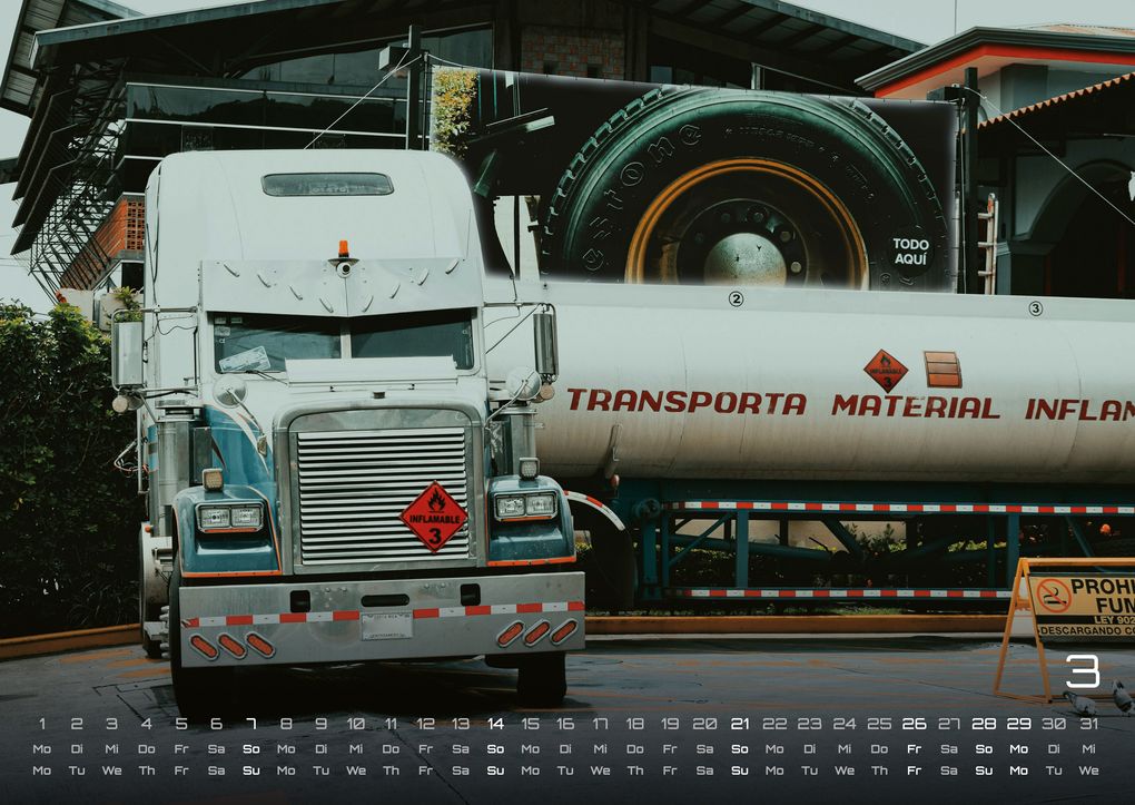 Weitere Ansicht: Trucks - Könige der Straße - LKW - 2027 - Kalender DIN A2