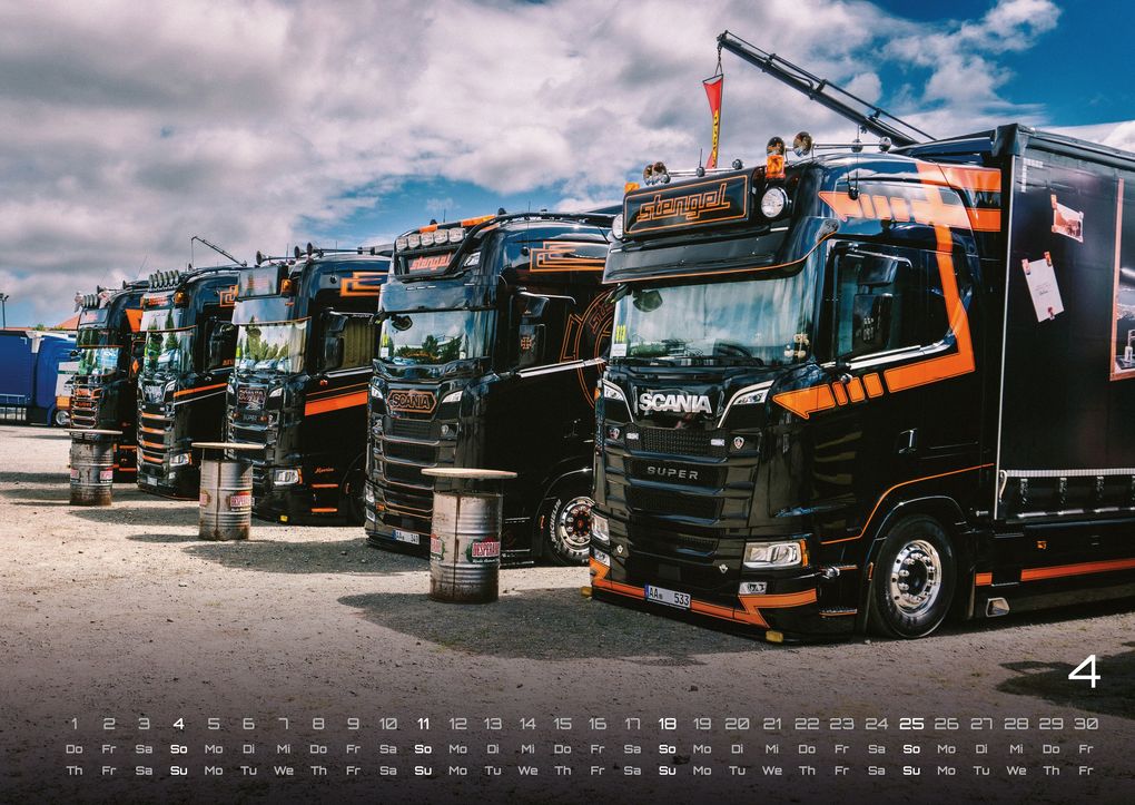 Weitere Ansicht: Trucks - Könige der Straße - LKW - 2027 - Kalender DIN A2