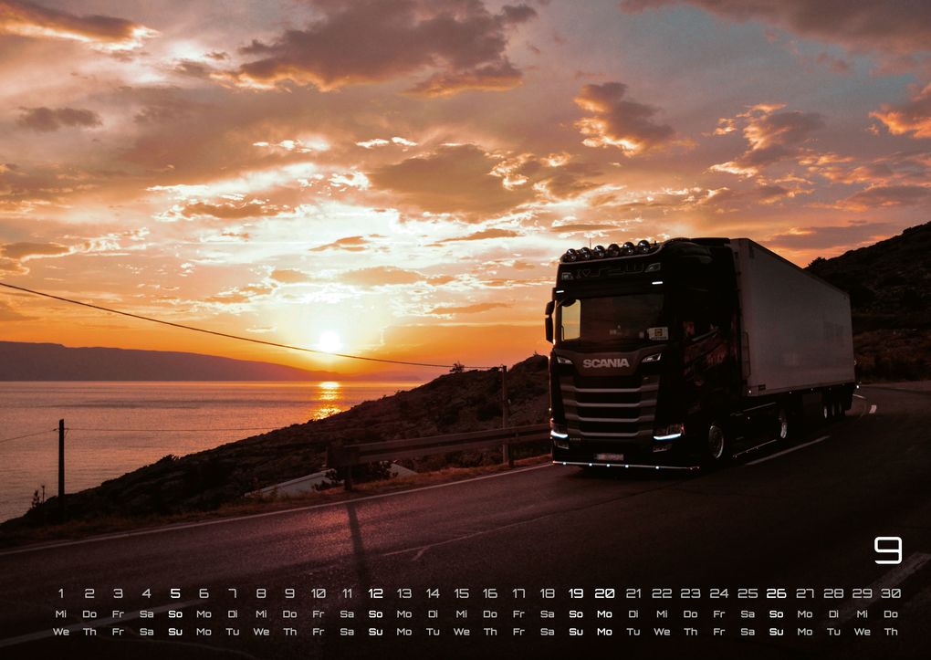 Weitere Ansicht: Trucks - Könige der Straße - LKW - 2027 - Kalender DIN A2