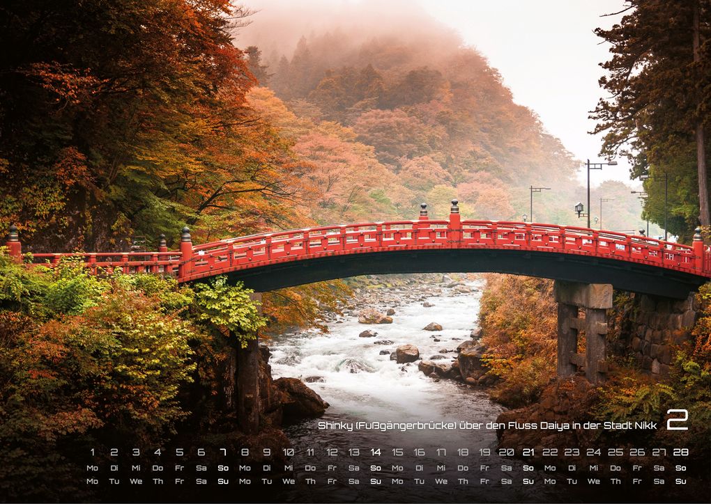 Weitere Ansicht: Japan - Im Land der aufgehenden Sonne - 2027 - Kalender DIN A3
