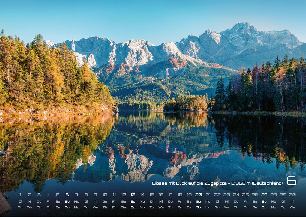 Weitere Ansicht: Die Alpen - dem Himmel so nah - 2027 - Kalender DIN A3