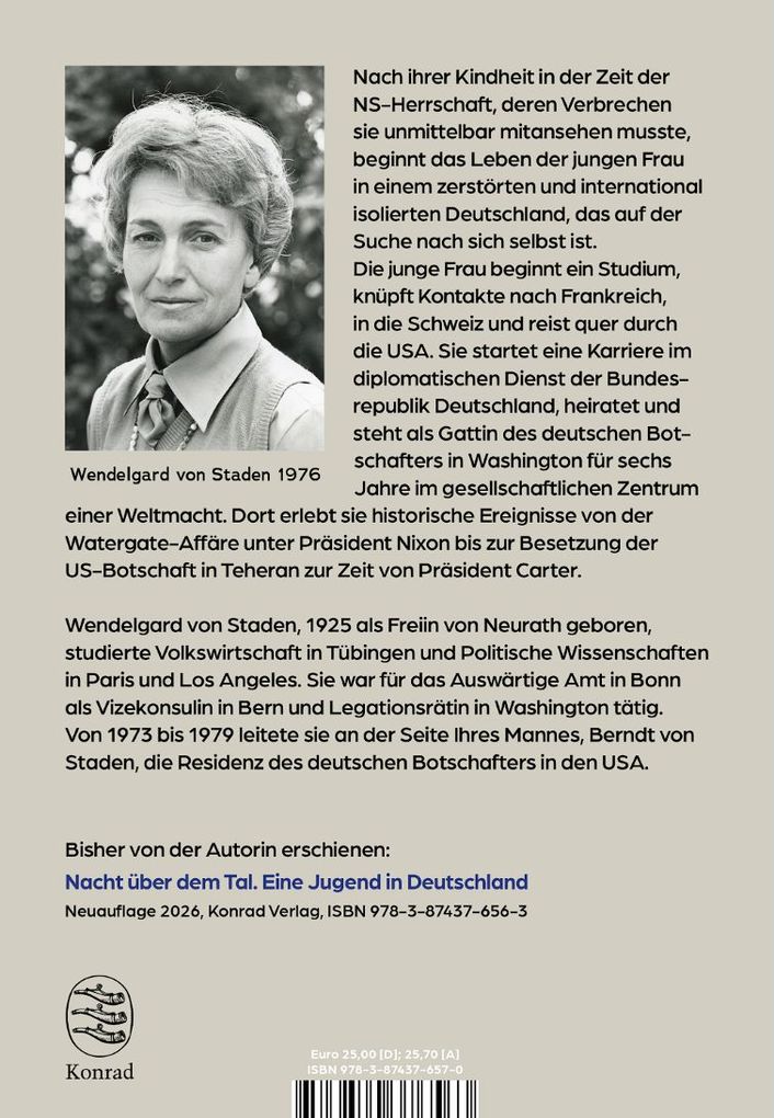 Weitere Ansicht: Aus meinen Erinnerungen ...und Amerika | Wendelgard von Staden