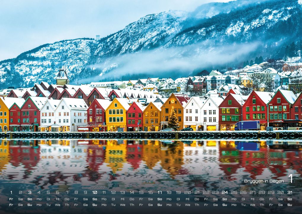 Weitere Ansicht: Norwegen - Im Land der Fjorde - 2027 - Kalender DIN A2