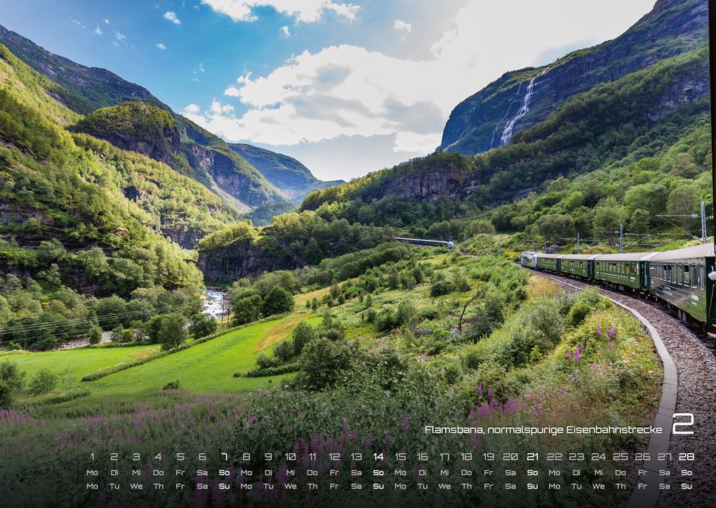 Weitere Ansicht: Norwegen - Im Land der Fjorde - 2027 - Kalender DIN A2
