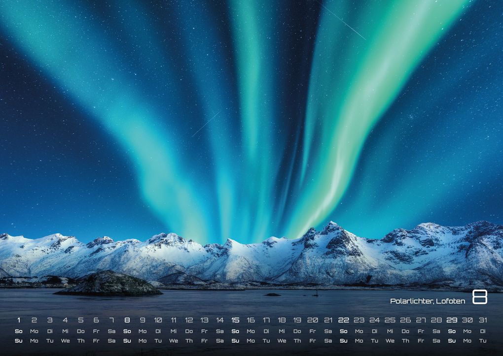 Weitere Ansicht: Norwegen - Im Land der Fjorde - 2027 - Kalender DIN A2