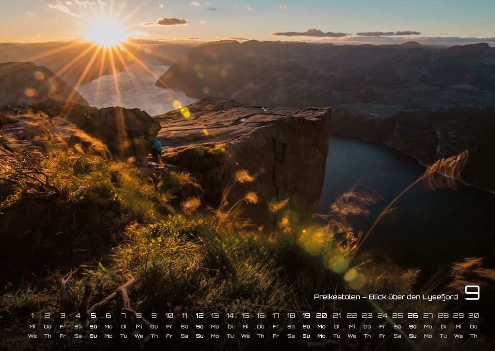 Weitere Ansicht: Norwegen - Im Land der Fjorde - 2027 - Kalender DIN A2