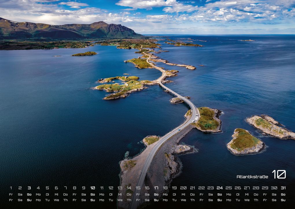 Weitere Ansicht: Norwegen - Im Land der Fjorde - 2027 - Kalender DIN A2