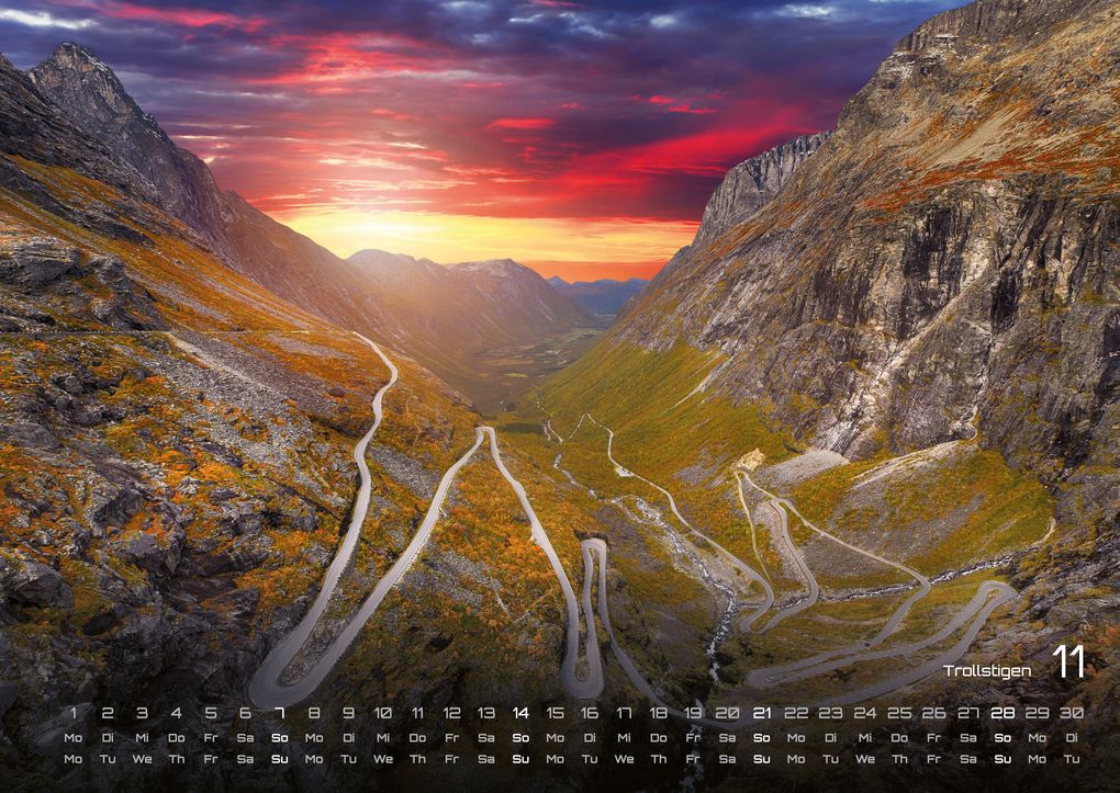 Weitere Ansicht: Norwegen - Im Land der Fjorde - 2027 - Kalender DIN A2