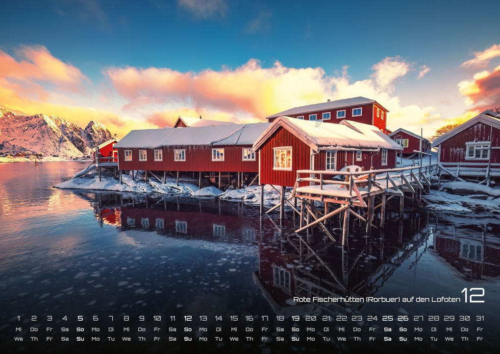 Weitere Ansicht: Norwegen - Im Land der Fjorde - 2027 - Kalender DIN A2