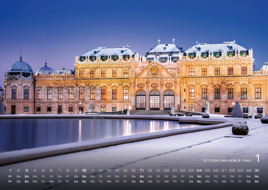 Weitere Ansicht: Österreich - 2027 - Kalender DIN A3