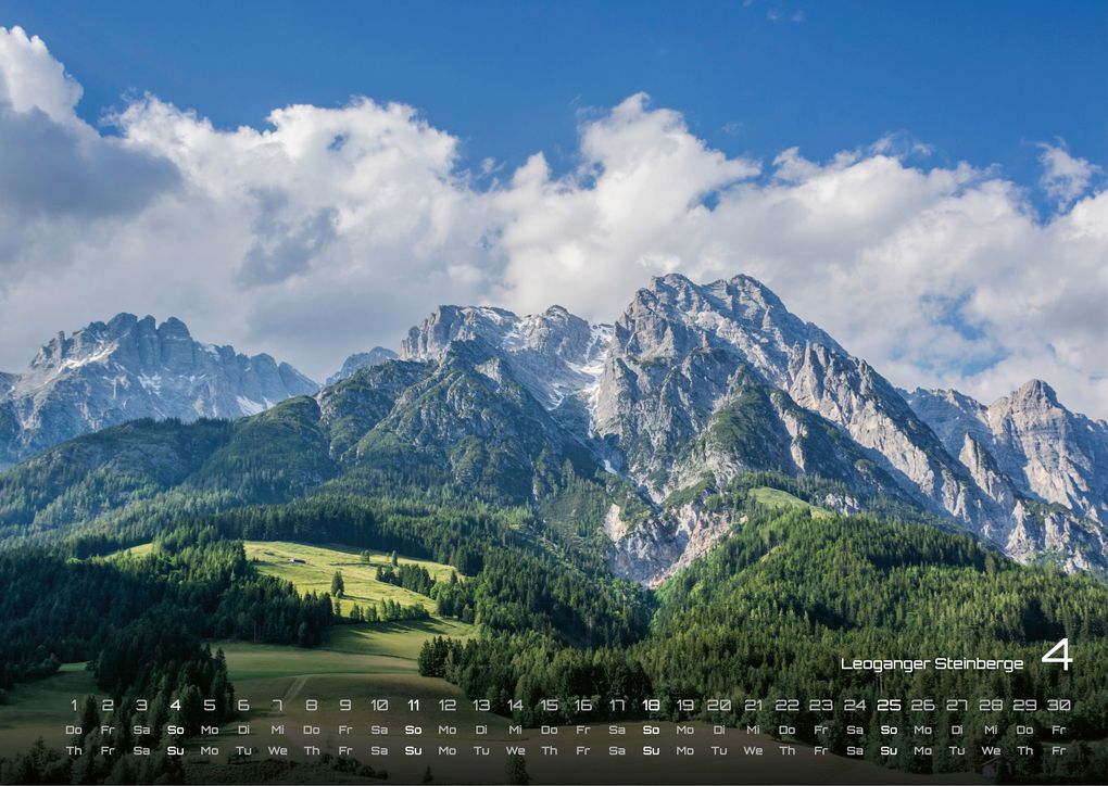 Weitere Ansicht: Österreich - 2027 - Kalender DIN A3