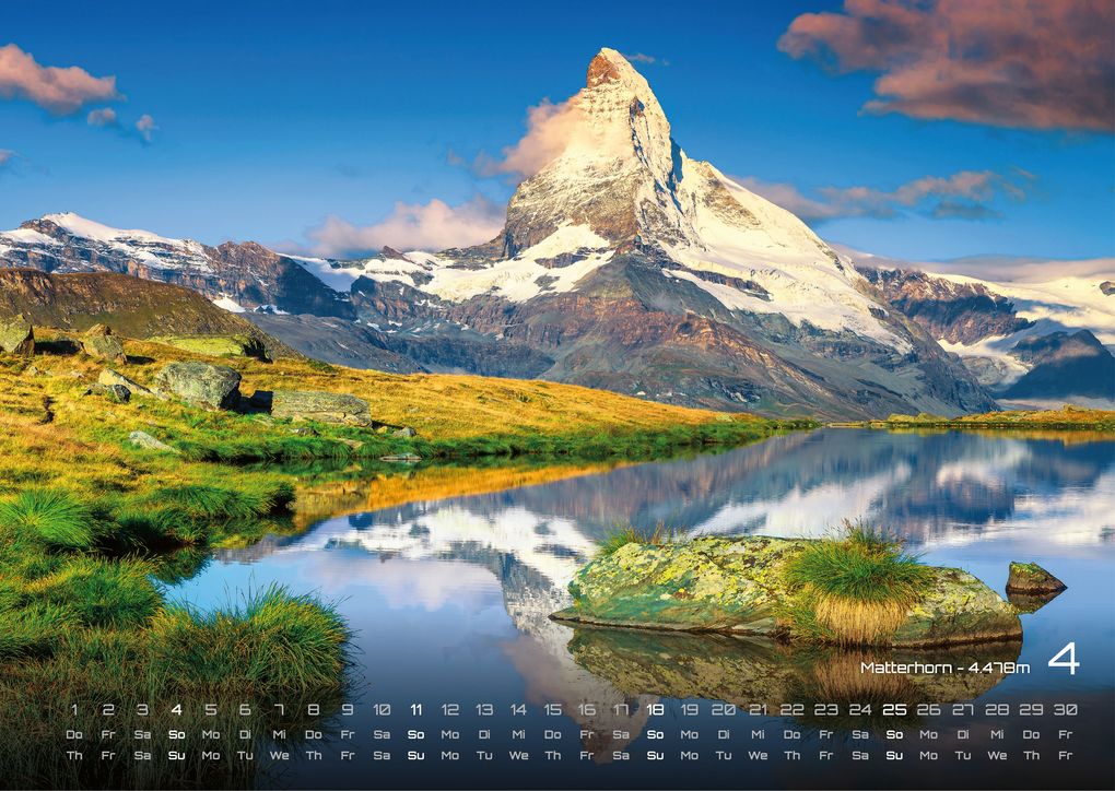 Weitere Ansicht: Schweiz - 2027 - Kalender DIN A3