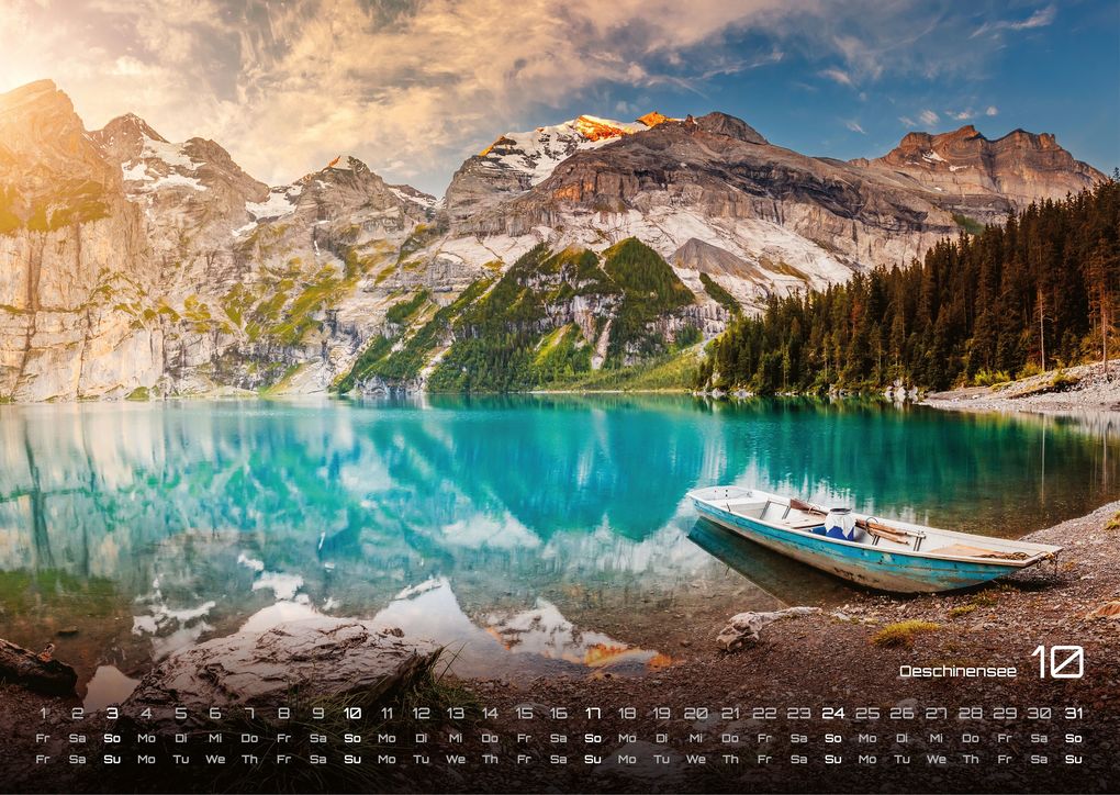 Weitere Ansicht: Schweiz - 2027 - Kalender DIN A3