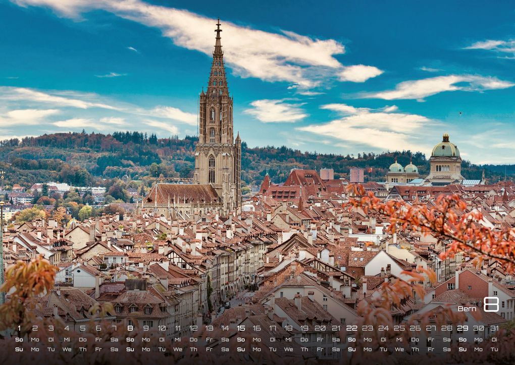 Weitere Ansicht: Schweiz - 2027 - Kalender DIN A2