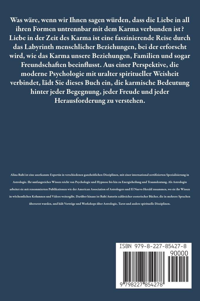Weitere Ansicht: Liebe in den Zeiten des Karmas | Alina Rubi