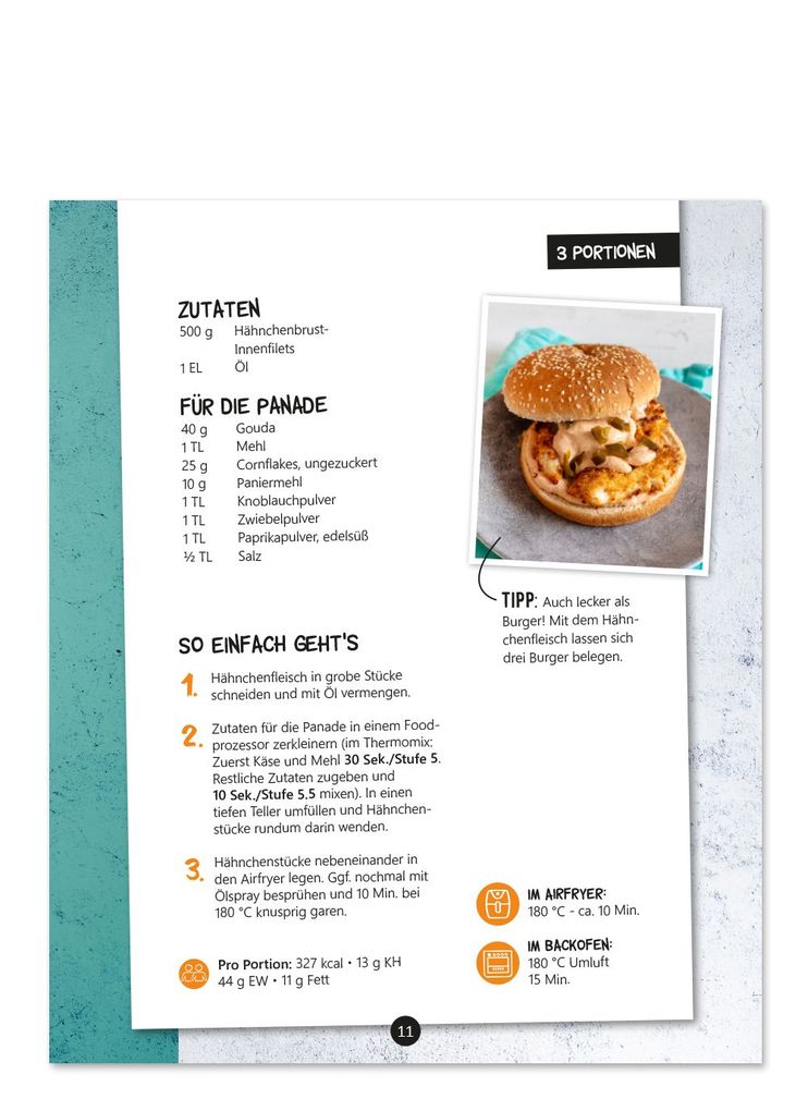Weitere Ansicht: Mix ohne Fix! Airfryer | Corinna Wild