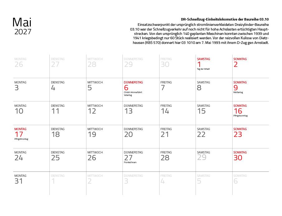 Weitere Ansicht: Dampfloks in Farbe 2027 Eintragkalender | Jörg Hajt