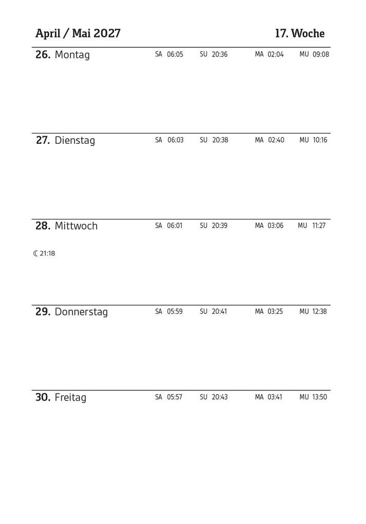 Weitere Ansicht: FISCH & FANG Edition: Taschenkalender 2027
