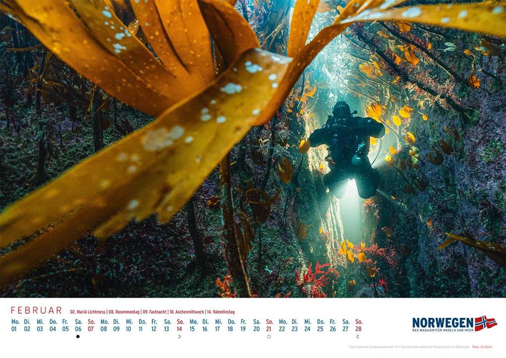 Weitere Ansicht: FISCH & FANG Edition: Norwegen Kalender 2027