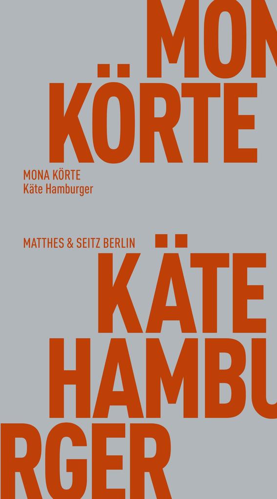 Produktbild: Käte Hamburger | Mona Körte