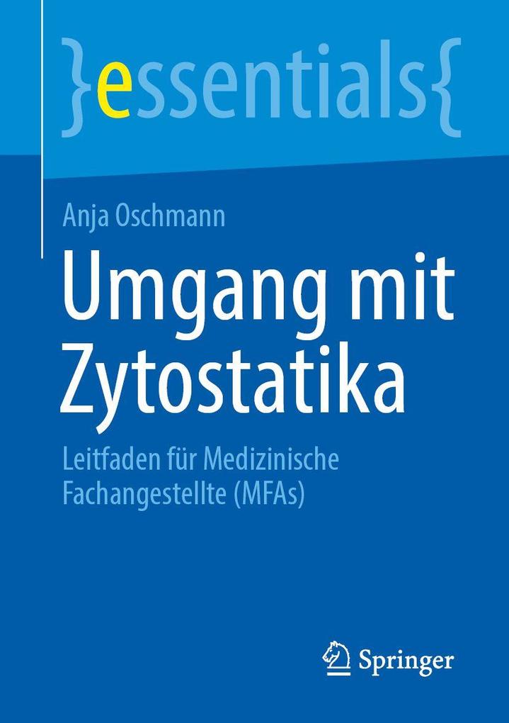 Produktbild: Umgang mit Zytostatika | Anja Oschmann