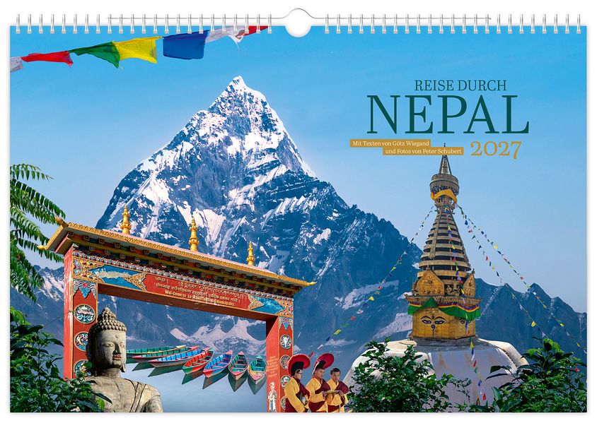 Produktbild: Kalender Reise durch Nepal 2027 | Peter Schubert, Wiegand Götz