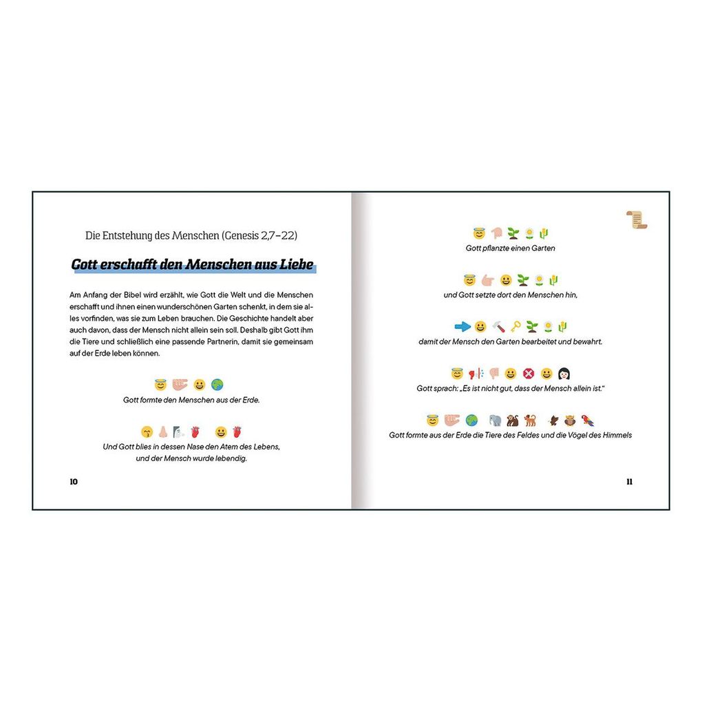 Weitere Ansicht: Die kleine Emoji-Bibel | Simone Paganini, Sarah Paganini