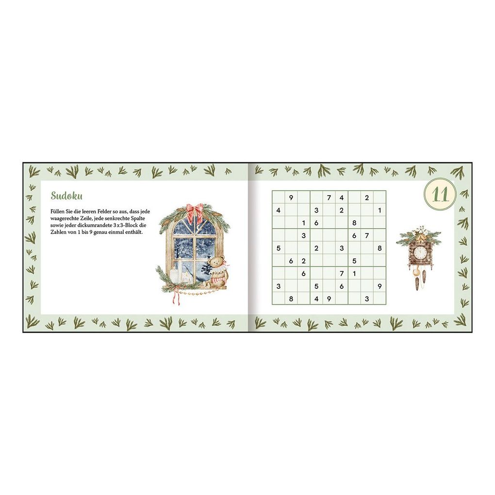 Weitere Ansicht: Der heitere Rätsel-Adventskalender für Senioren