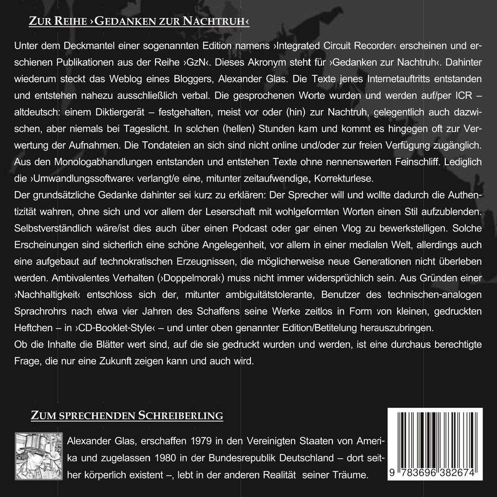 Weitere Ansicht: GzN 22: Beer Walks | Alexander Glas